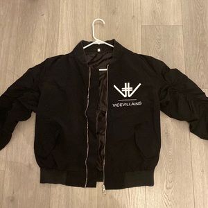 Black Windbreaker
